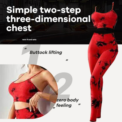 Workout Bra+High Waist Leggings Gym Clothing Seamless Sports Suits Yoga clothes