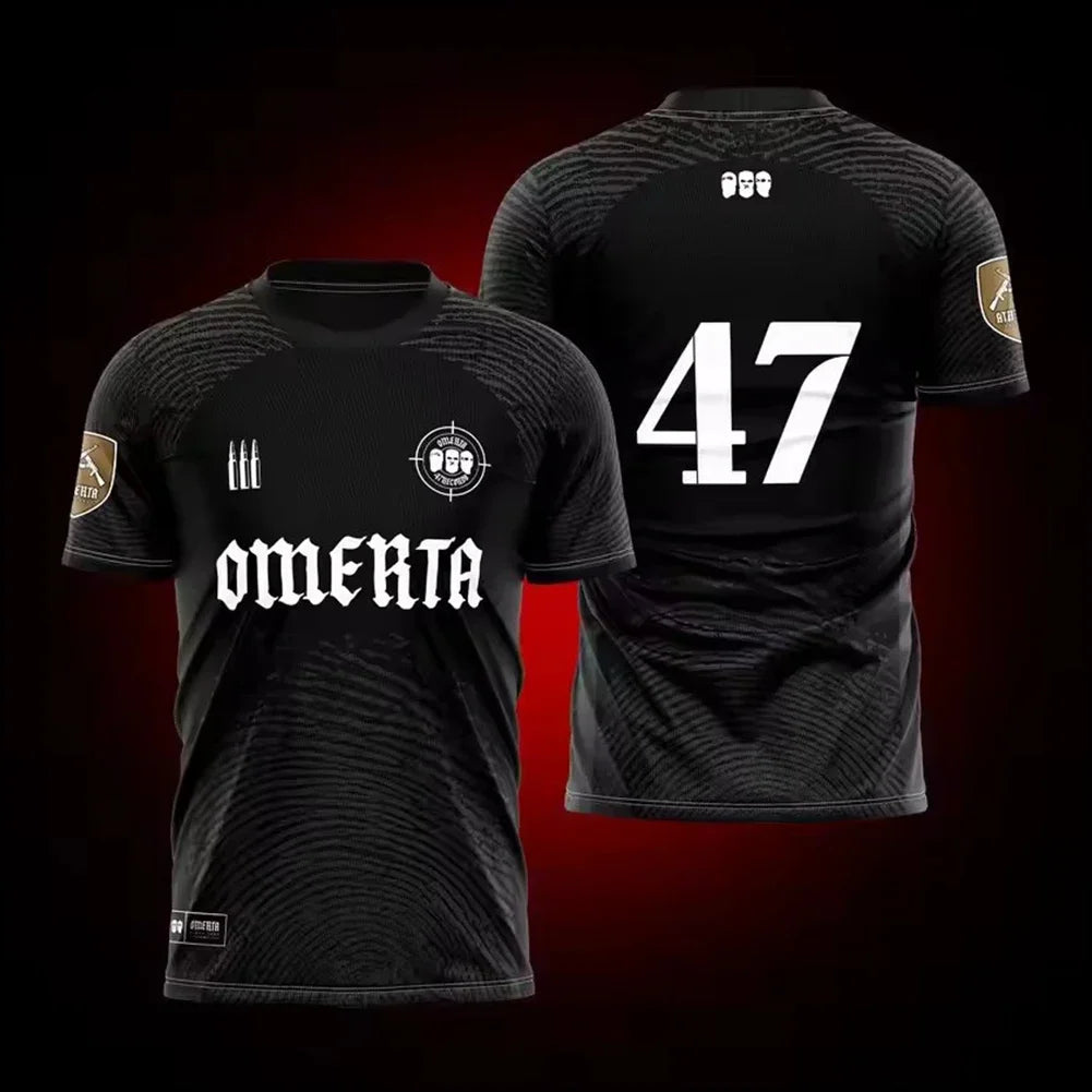 Men's T-Shirts OMERTA 47 Boxing Fans 3D Print Breathable Jersey