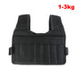 50-3kg Loading Weight Vest Jacket Sand Clothing