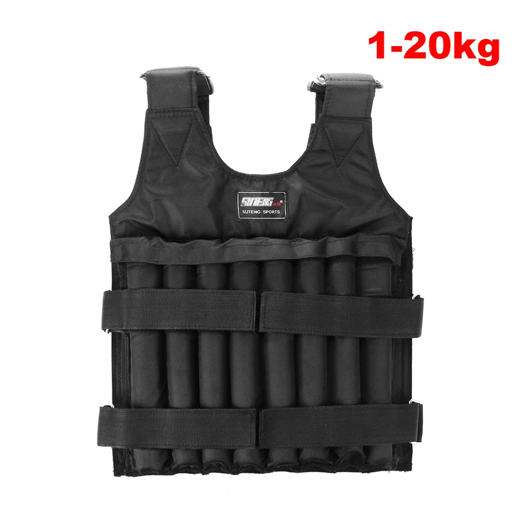 50-3kg Loading Weight Vest Jacket Sand Clothing