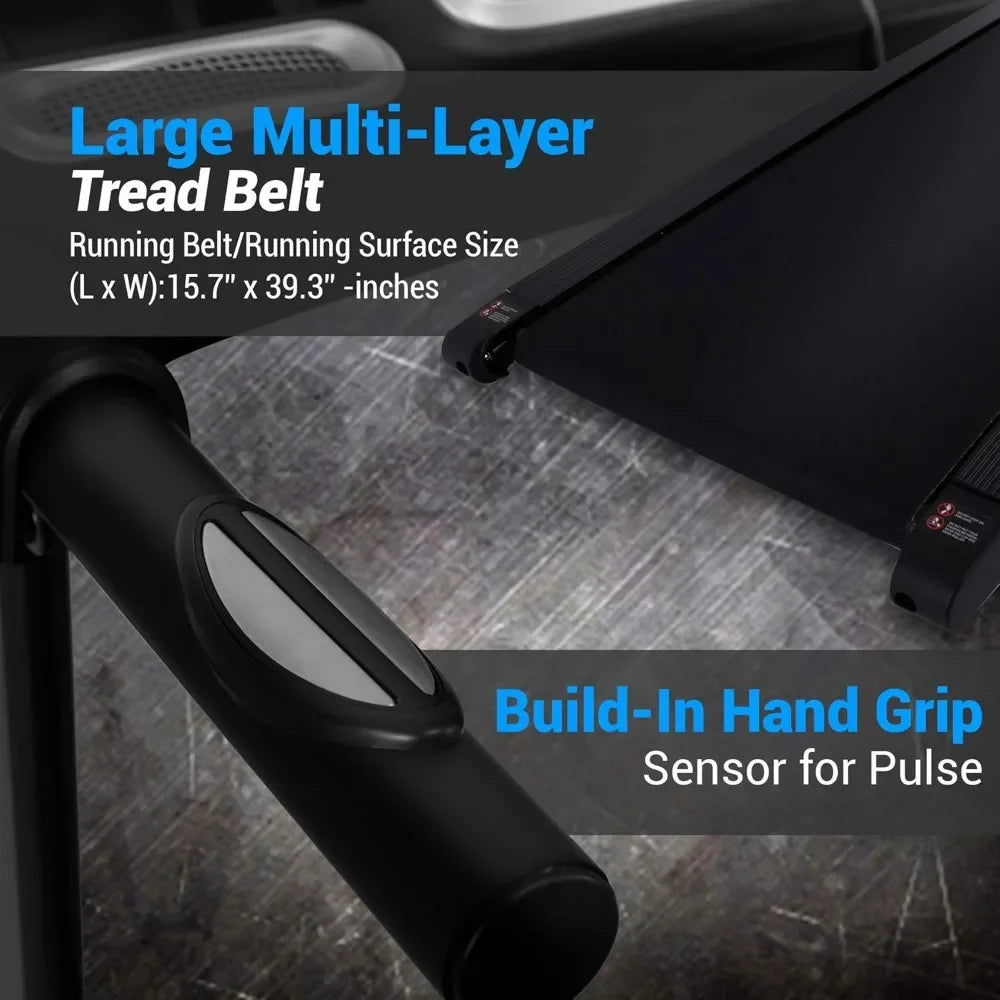 Treadmill - Foldable Home Fitness Equipment with LCD for Walking & Running