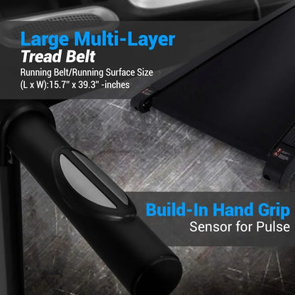 Treadmill - Foldable Home Fitness Equipment with LCD for Walking & Running