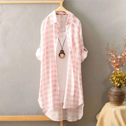 Basic Long Sleeve Shirt For Women