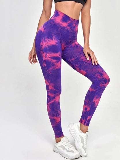 Tie Dye Yoga Pants Sport Leggings