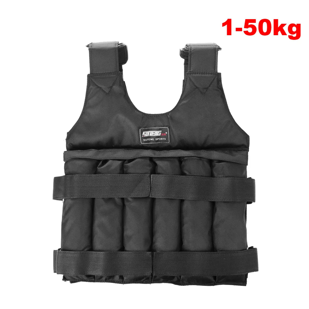 50-3kg Loading Weight Vest Jacket Sand Clothing