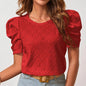 Spring And Summer New Short Sleeve T-Shirts Round Neck
