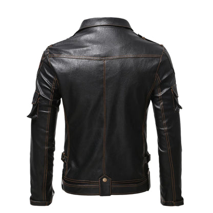 Vintage Ghost Rider Motorcycle Multi-Zip Jacket