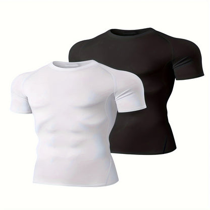 2pcs Compression Shirts