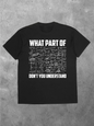 Men's 200g Cotton Black T-Shirt