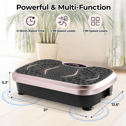 3D Vibration Plate Exercise Machine