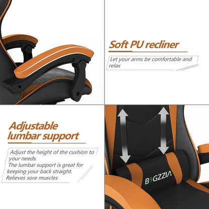 Gaming Chair Office Chair Ergonomic PU Leather