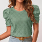 Spring And Summer New Short Sleeve T-Shirts Round Neck