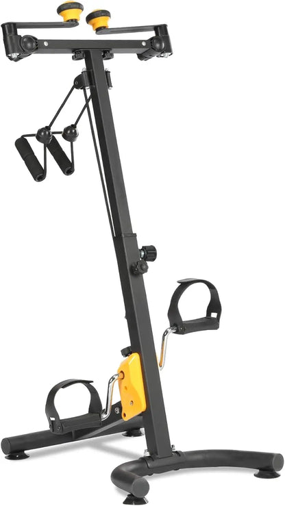 Pedal Exerciser for Elderly, Hand Arm Leg and Knee Exercise Bike, Adjustable Fitness Equipment