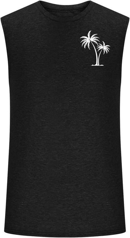 Men's Gym Workout Tank Tops Swim Beach Shirts