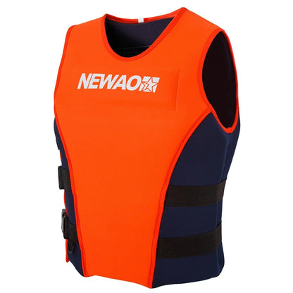 Neoprene Professional Adults Life Jacket for Rescue Wakeboard Fishing Swimming