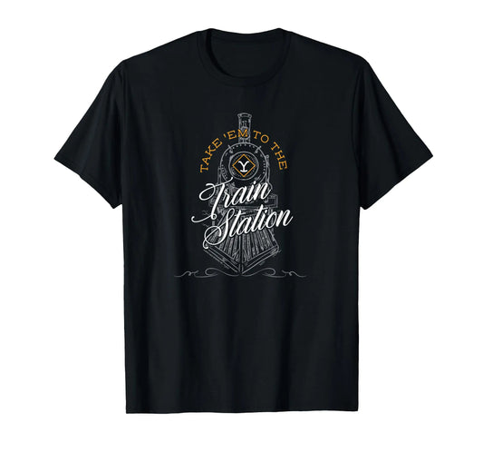 Yellow Stones Take Em to the Train Station T-Shirt