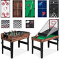 13-in-1 Combo Game Table Set for Home, Game Room