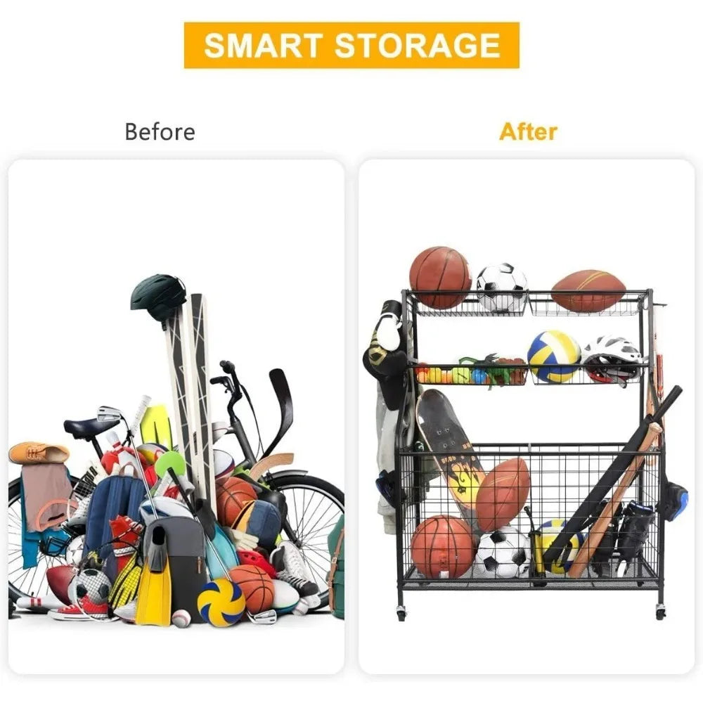 Sports Equipment Organizer