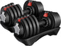 Adjustable Dumbbell Set 40LB/52.5LB/90LB  with Anti-Slip Handle