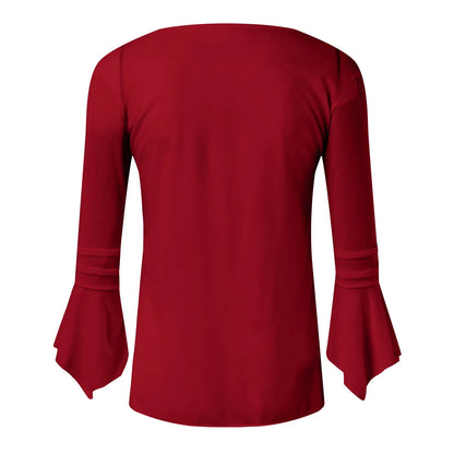 Loose Work Tops Women