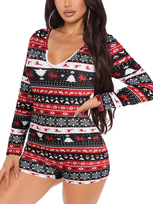 Women s Festive Christmas Jumpsuit